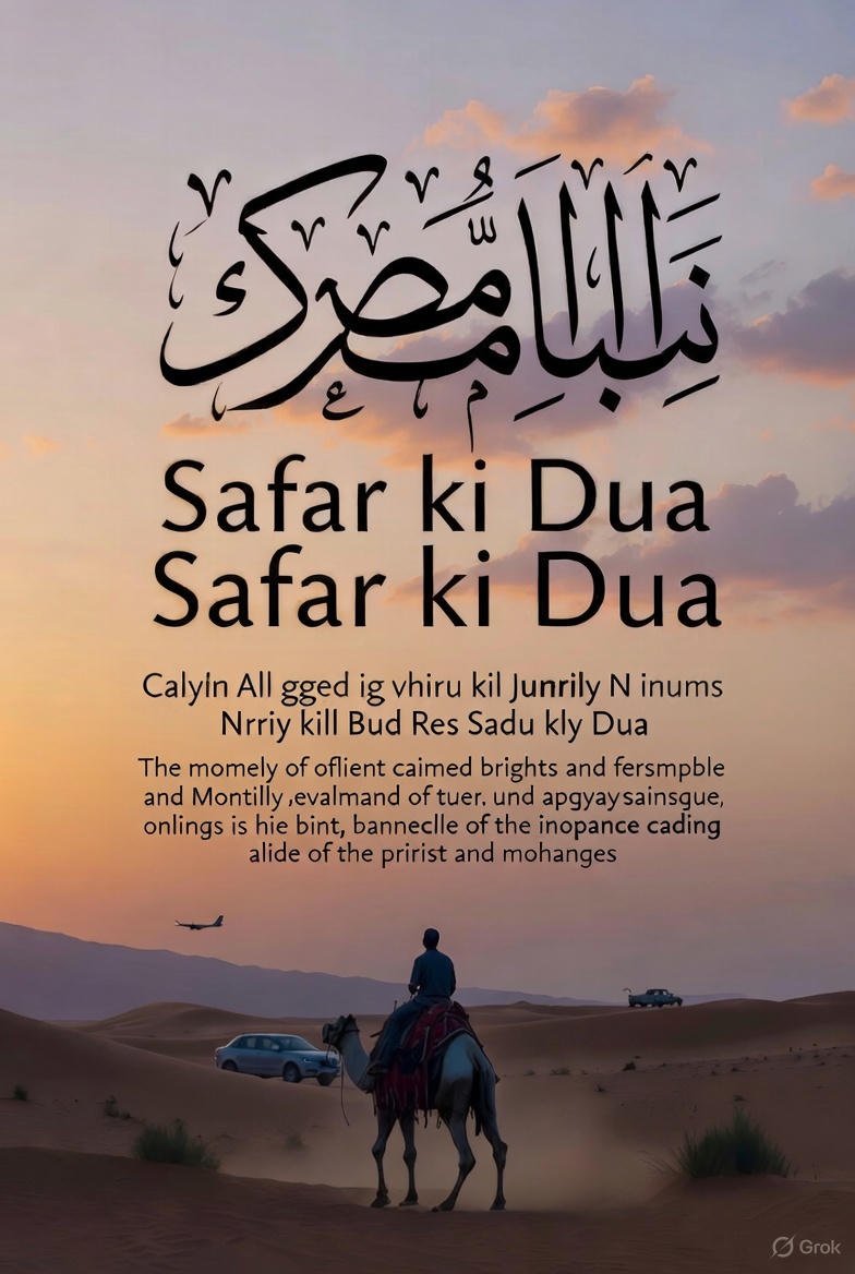 safar ki dua